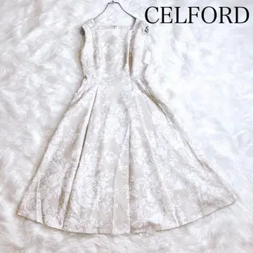 셀포드 스칼라 컬러 슬리브리스 원피스 CWFO242026