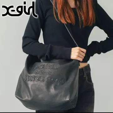 엑스걸 숄더백 X-girl 백 사선 가케 현행 모델