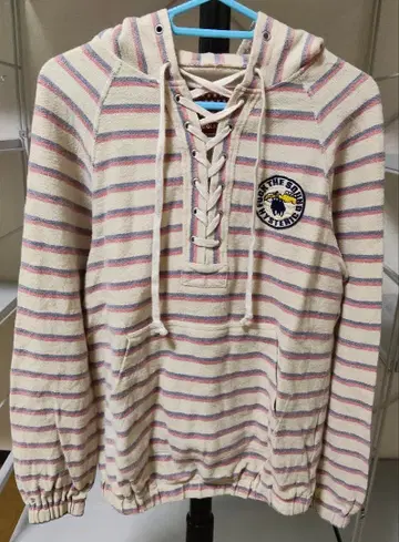 HYSTERIC GLAMOUR 스트라이프 후드티