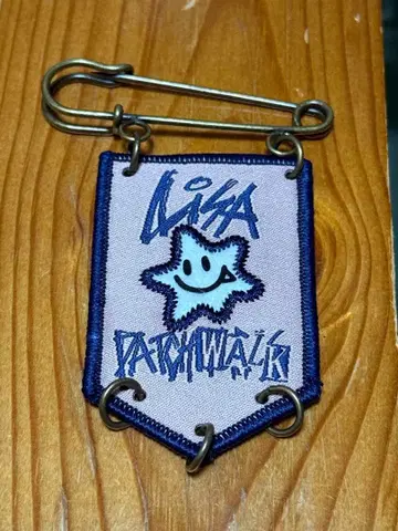 LiSA LIVE 굿즈 아키타 회장 한정판 PATCH WALK 뱃지