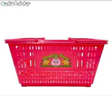 시마무라 빤쮸토끼 쇼핑 바스켓 핑크 쇼핑 바스켓 계산대 바스켓