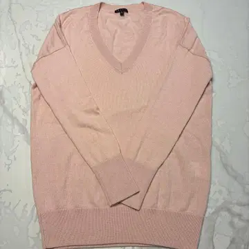 띠어리 울 니트 핑크 S 1202