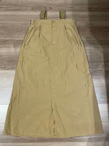 패치워크 밀리터리 원피스