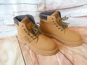 하이컷 부츠 워크 부츠 캐러멜 29.5cm 미사용 빅 사이즈