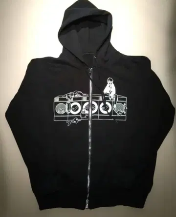 키요 후드티 블랙 남성용 M 사이즈