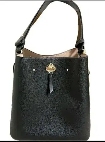 케이트 스페이드 마티 라지 버킷 숄더백 블랙