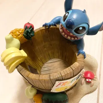 스티치 클립 케이스 클립 수납함 과일 후르츠 디즈니