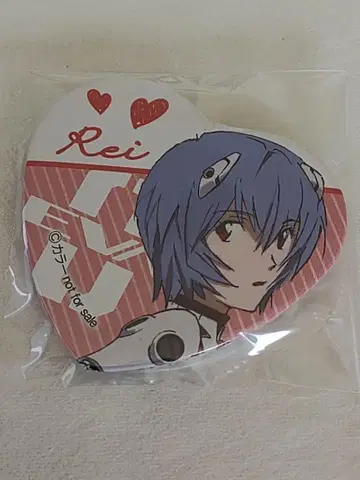 미개봉 새상품 에반게리온 아야나미 레이 하트 캔뱃지