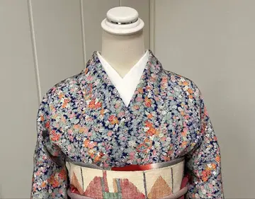 꽃무늬 코몬 기모노