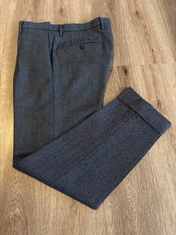 INCOTEX 인코텍스 바즈아이 46 사이즈 블루 그레이