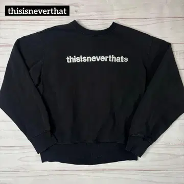 thisisneverthat 디스이즈네버댓 자수 로고 맨투맨