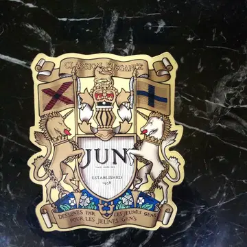 JUN 클래식 엘레강스 스티커