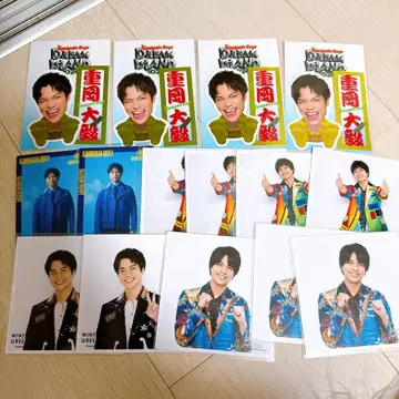 WEST. 쟈니즈WEST 시게오카 다이키 스티커 정사각형 사진