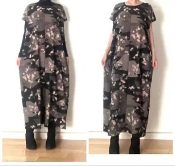 기모노 리메이크 롱 원피스 긴 길이