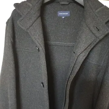 LOUIS CHAVALON 다크 그레이 M 사이즈 피 코트