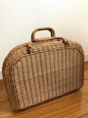 피크닉 바스켓 / 쇼와 레트로 / 등나무 / 라탄