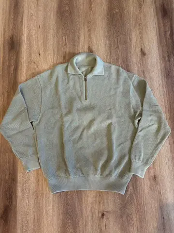 crepuscule 크렙스큐어 하프 지퍼 사이즈 2 그린