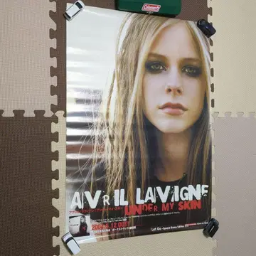 익명 배송) 에이브릴 라빈 UNDER MY SKIN 포스터