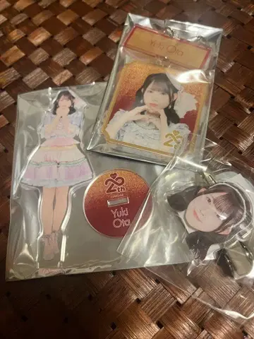 오타 유키 2단 아크릴 키링 아크릴 스탠드 앞머리 클립 일본 무도관