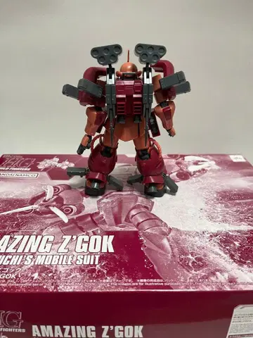 HG 즈고크 미개봉과 자쿠 정크 건담 프라모델