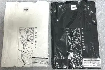 니지산지 아카기 웬 바다의 집 티셔츠 화이트 블랙 프리 사이즈