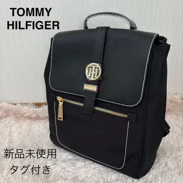 미사용 새상품 TOMMY HILFIGER 타미힐피거 백팩 블랙