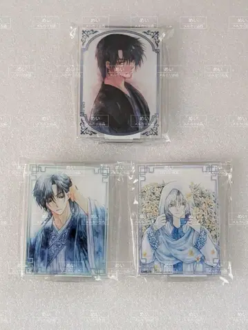 새벽의 연화 만복가챠 하쿠 키자 재하 아크릴 스탠드 세트