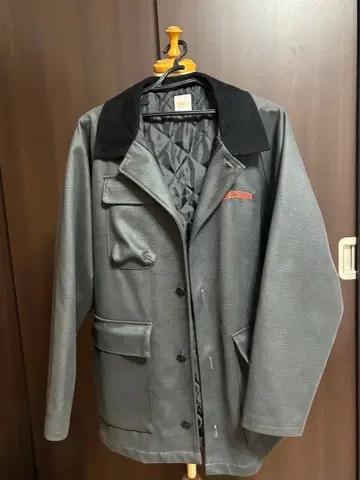 FERVENTNORM 그레이 체크 무늬 자켓