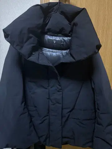 UNIQLO+J 하이브리드 다운 자켓 블랙 S 사이즈