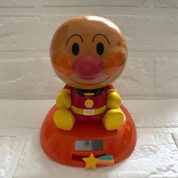 새상품급 호빵맨 고개 흔드는 솔라 피규어