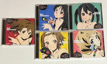 케이온 캐릭터송 CD 5장 세트