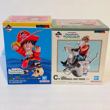 [ 미개봉 새상품 ] 제일복권 드래곤볼 B상 손오공 + C상 무천도사