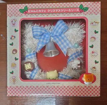 냥코 카페 크리스마스 트리 & 리스