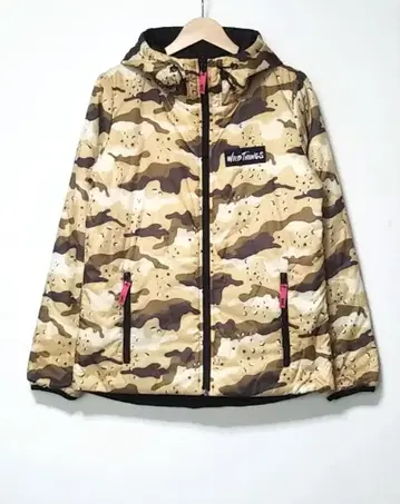 X-girl x WILD THINGS 후디드 PRIMALOFT 자켓