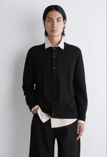 COS 메리노울 가디건