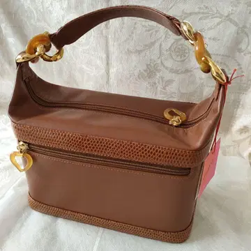 웅가로 ungaro 브라운 핸드백 일본제