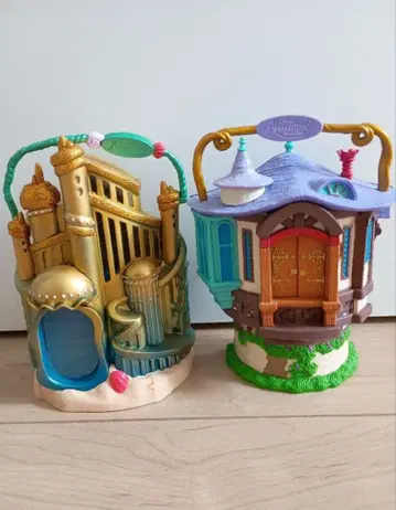 2개 세트 디즈니 애니메이터 컬렉션 아리엘 라푼젤