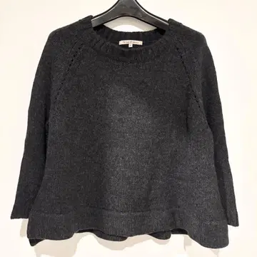 Vlies Blomme/블라스블룸 울 린넨 A라인 래글런 풀오버