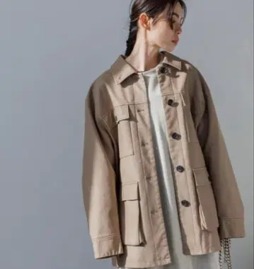 미사용 새상품 JEANASIS 지나시스 블리치 가죽 CPO 자켓