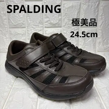 세일 [미사용급] SPALDING 4E 와이드 폭넓은 경량 24.5cm