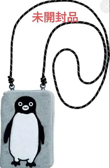 Suica 펭귄 스마트폰 숄더백 그레이 오렌지페이지 부록