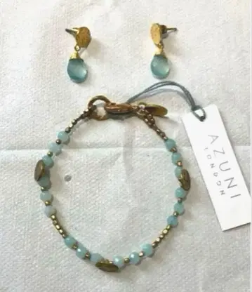 AZUNI LONDON 귀걸이&목걸이 세트