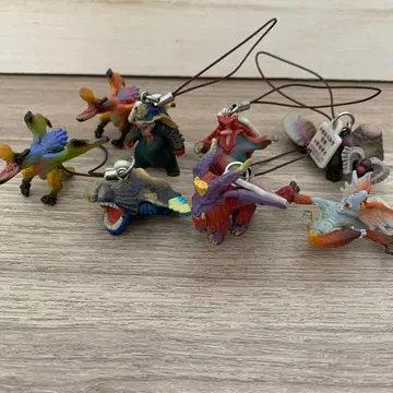 몬스터 헌터 스트랩 8개 세트 테오 테스카토르 아오아시라 몬헌