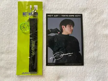 NCT 127 JUNGWOO 키링 & 타렌트 카드