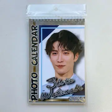 새상품 SnowMan 와타나베 쇼타 2026 탁상 달력 사진 달력