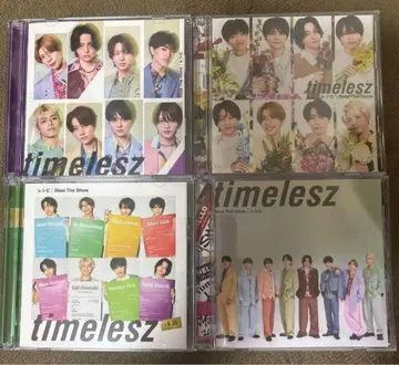timelesz 4장 세트 CDBlu-ray