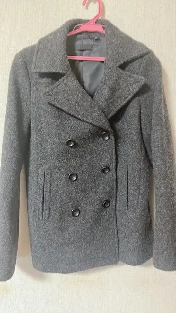 유니클로 더블 코트