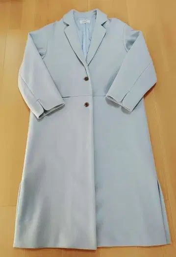 LE SOUK HOLIDAY 롱 코트 M 사이즈 라이트 블루
