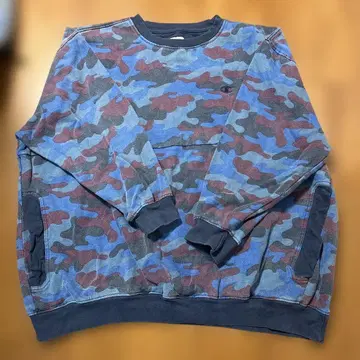 Champion 카모 패턴 맨투맨 트레이닝복