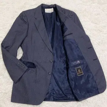 새상품급 L 아쿠아 스큐텀 테일러드 자켓 블레이저 스트라이프 그레이